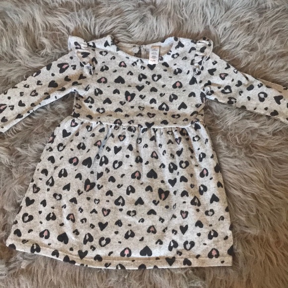 Leopard print grey half sleeve top - Picture 1 of 4